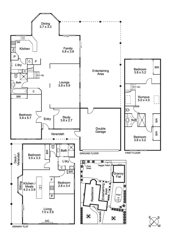 Floorplan of Homely house listing, 14 Harmony Rise, Mornington VIC 3931