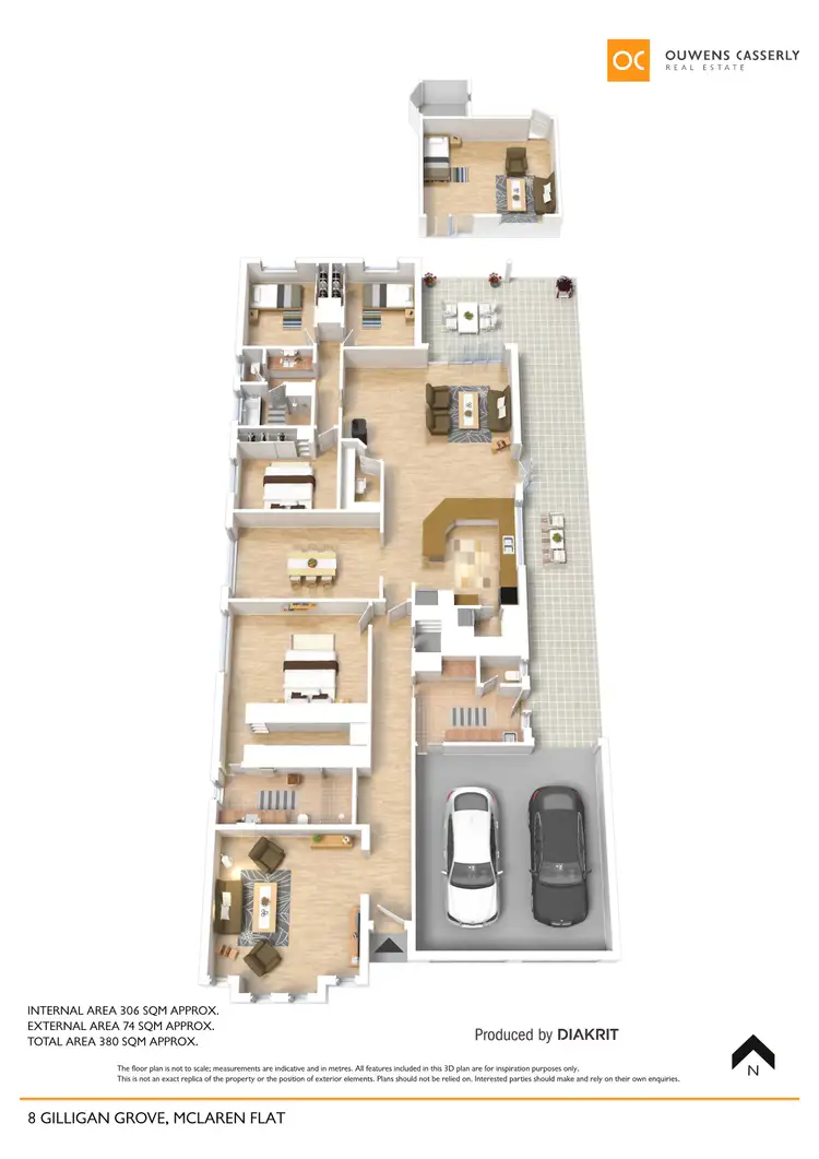 Floorplan of Homely house listing, 8 Gilligan Grove, Mclaren Flat SA 5171