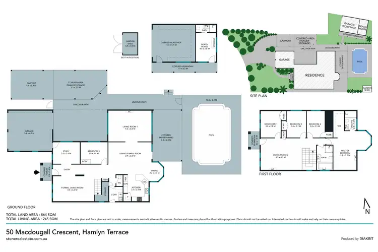 Floorplan of Homely house listing, 50 MacDougall Crescent, Hamlyn Terrace NSW 2259