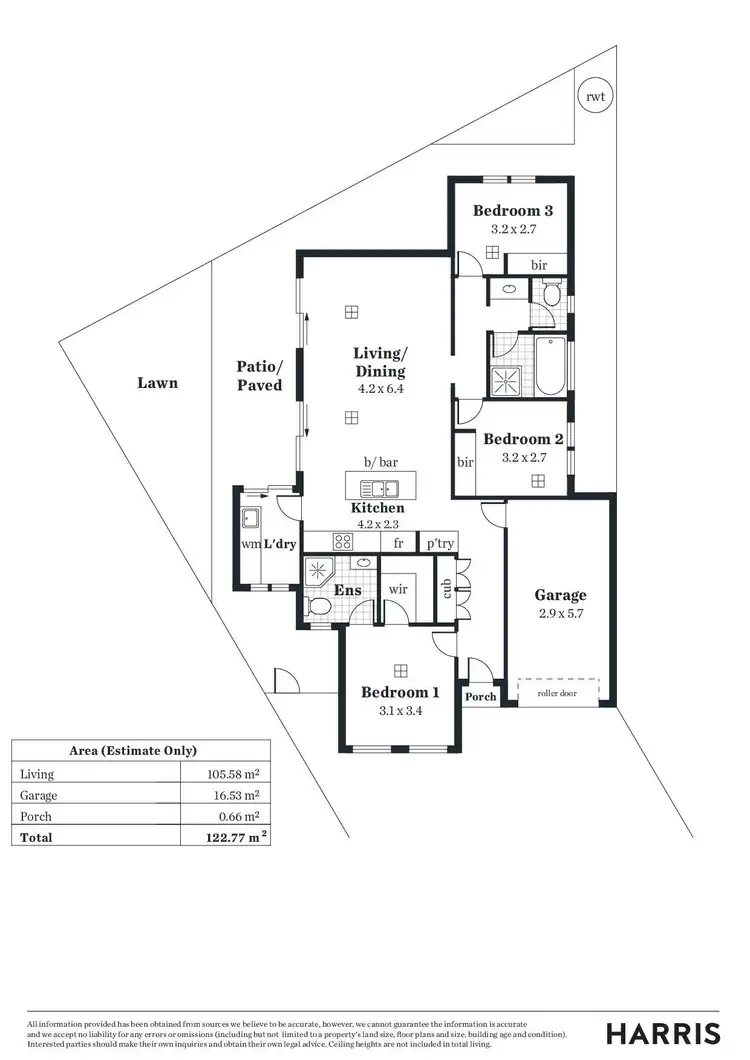 Floorplan of Homely house listing, 15A Brian Grove, Paradise SA 5075