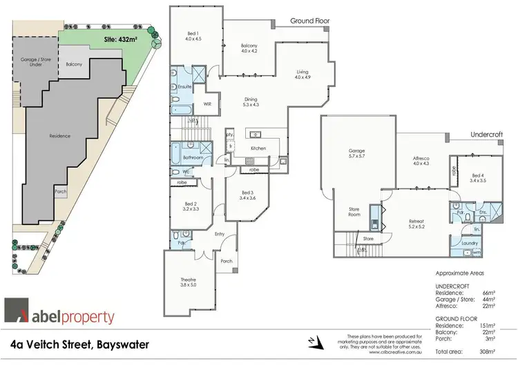 Floorplan of Homely house listing, 4A Veitch Street, Bayswater WA 6053