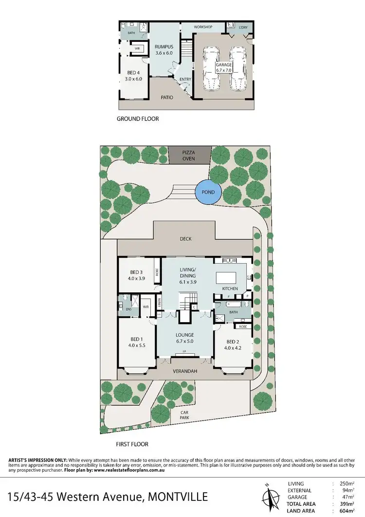 Floorplan of Homely house listing, 15/43-45 Western Avenue, Montville QLD 4560