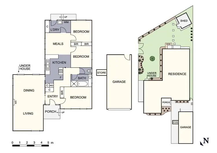 Floorplan of Homely unit listing, 4/20 Central Avenue, Boronia VIC 3155