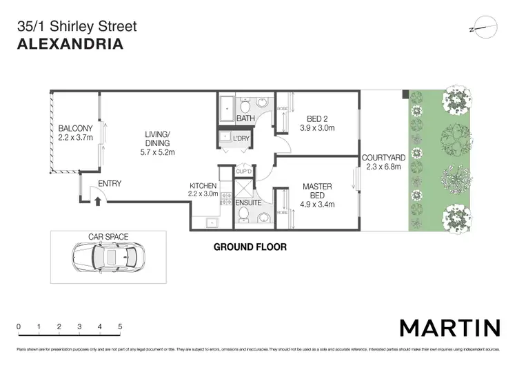 Floorplan of Homely apartment listing, 35/1 Shirley Street, Alexandria NSW 2015