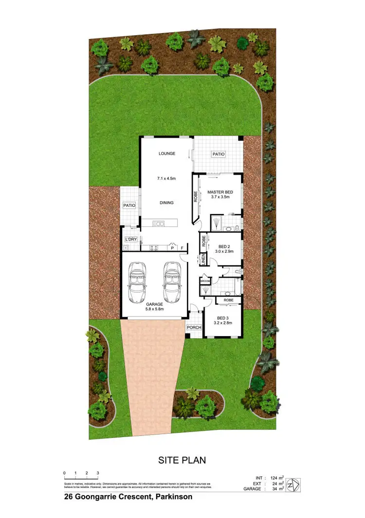 Floorplan of Homely house listing, 26 Goongarrie Crescent, Parkinson QLD 4115