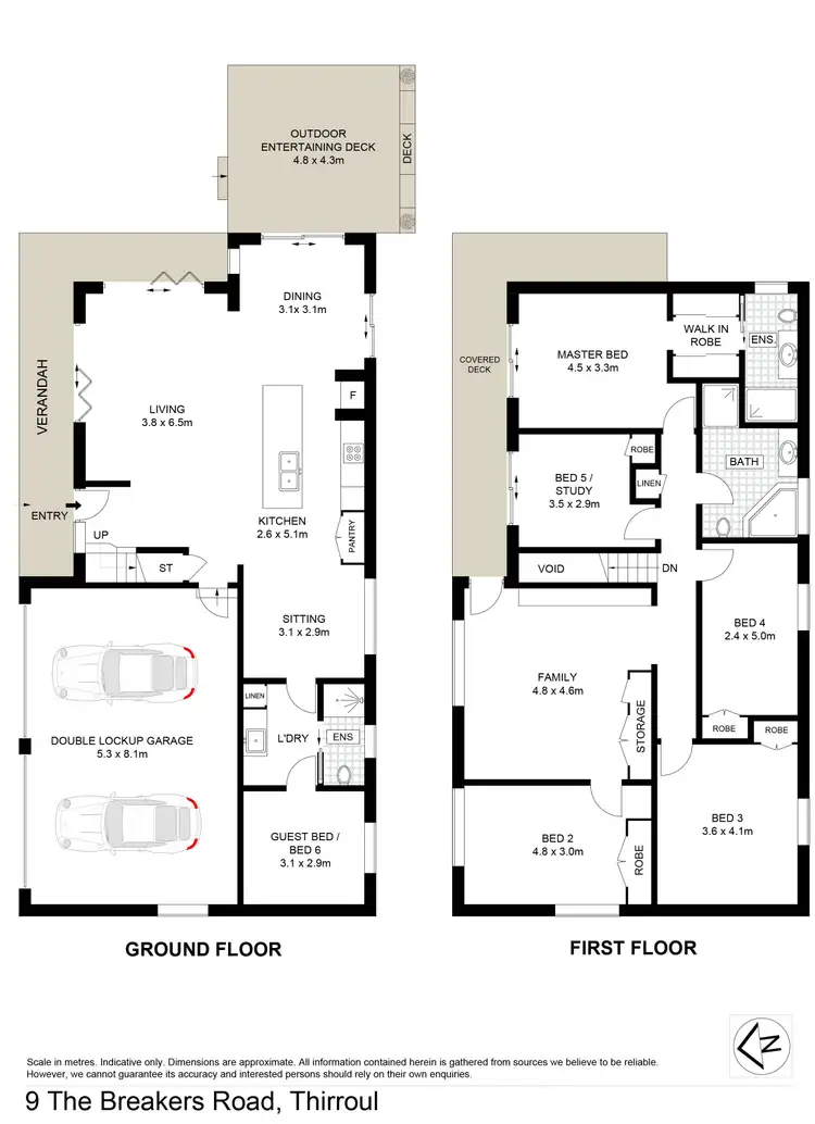 Floorplan of Homely house listing, 9 The Breakers Road, Thirroul NSW 2515