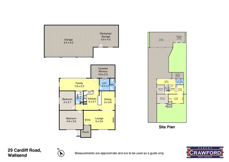 Floorplan of Homely house listing, 29 Cardiff Road, Wallsend NSW 2287