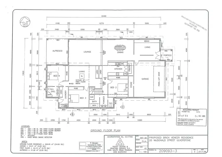 Floorplan of Homely house listing, 20 McDonald Street, Ulverstone TAS 7315