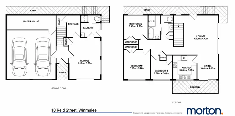 Floorplan of Homely house listing, 10 Reid Road, Winmalee NSW 2777