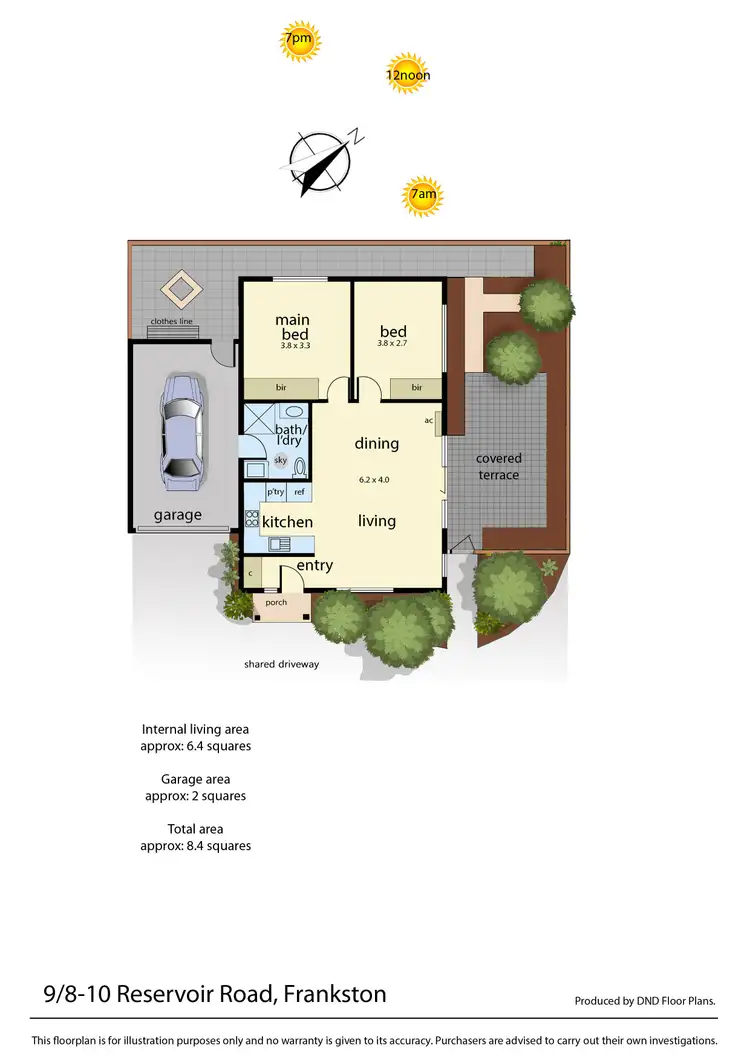 Floorplan of Homely unit listing, 9/8-10 Reservoir Road, Frankston VIC 3199