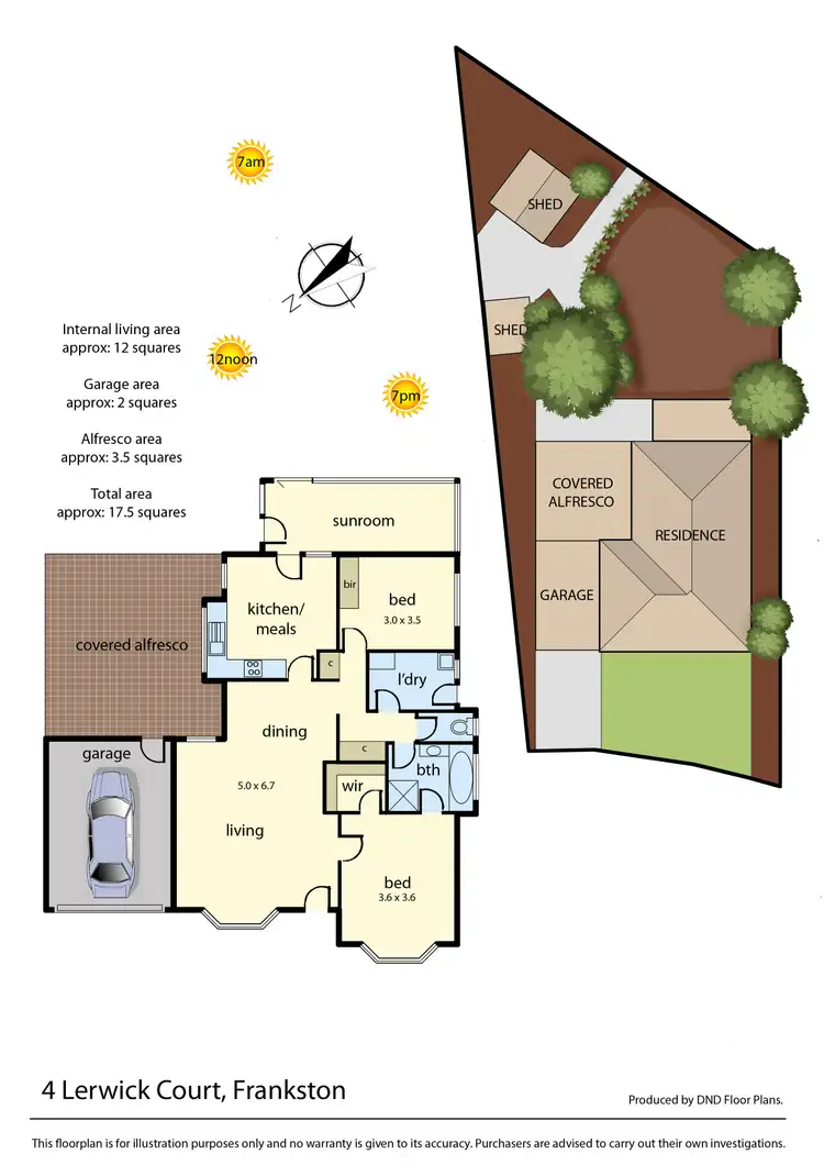 Floorplan of Homely house listing, 4 Lerwick Court, Frankston VIC 3199