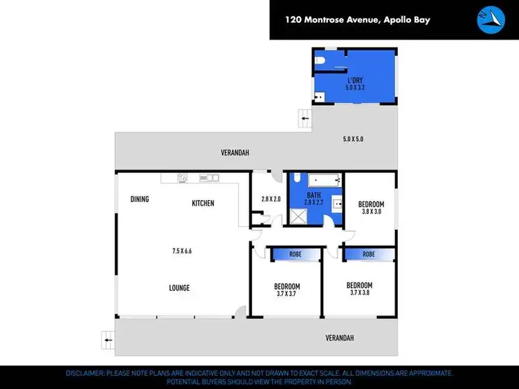Floorplan of Homely house listing, 120 Montrose Avenue, Apollo Bay VIC 3233