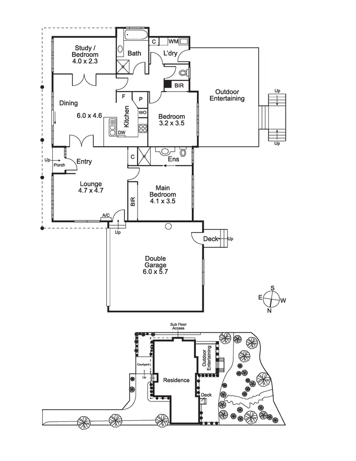 Floorplan of Homely house listing, 79A Herbert Street, Mornington VIC 3931