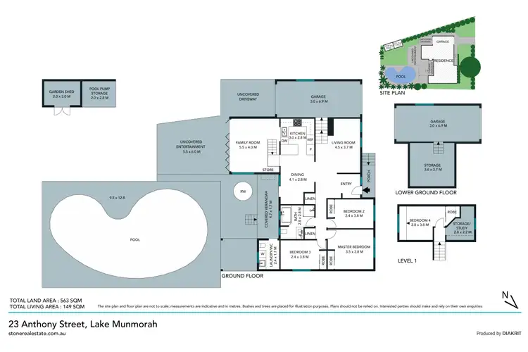Floorplan of Homely house listing, 23 Anthony Street, Lake Munmorah NSW 2259