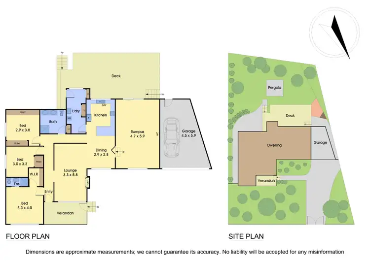Floorplan of Homely house listing, 4 Arbroath Road, Wantirna South VIC 3152