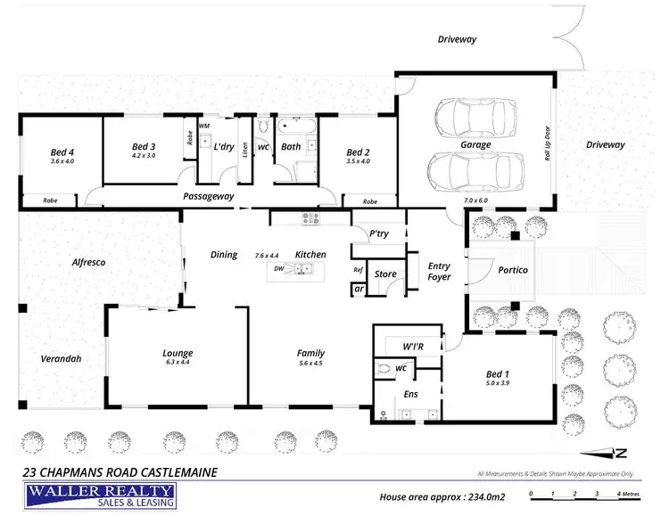 Floorplan of Homely house listing, 23 Chapmans Road, Castlemaine VIC 3450