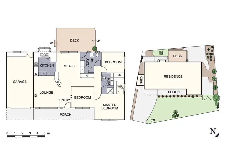 Floorplan of Homely house listing, 2a Ronald Crescent, Boronia VIC 3155