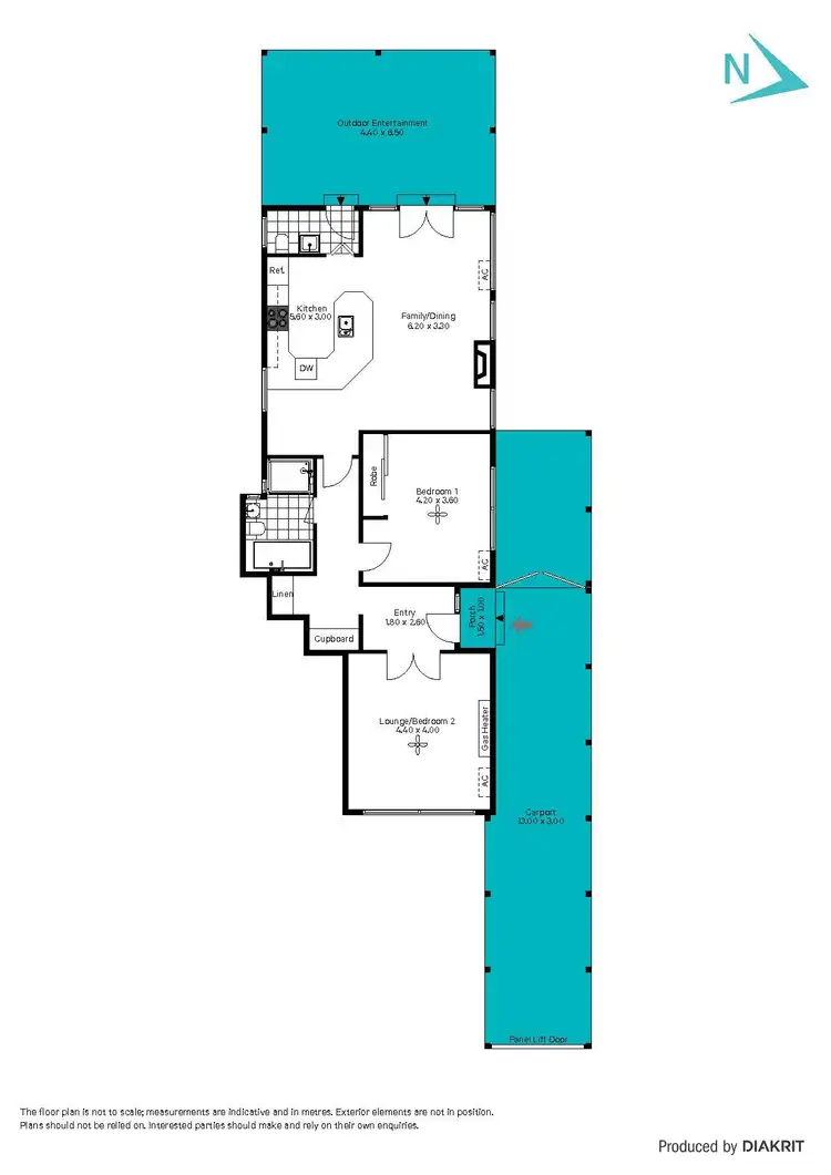 Floorplan of Homely house listing, 1/1 Williams Avenue, Glenelg East SA 5045