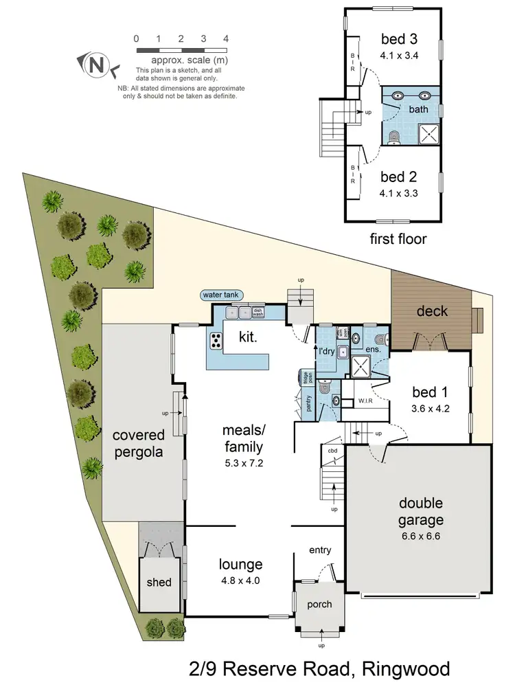 Floorplan of Homely house listing, 2/9 Reserve Road, Ringwood VIC 3134