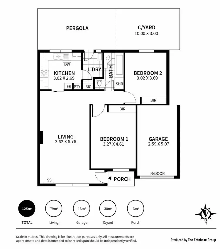 Floorplan of Homely unit listing, 3/12 Brigalow Avenue, Kensington Gardens SA 5068