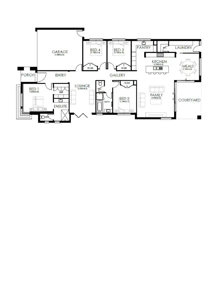 Floorplan of Homely house listing, 17 Murphy Street, Clyde North VIC 3978