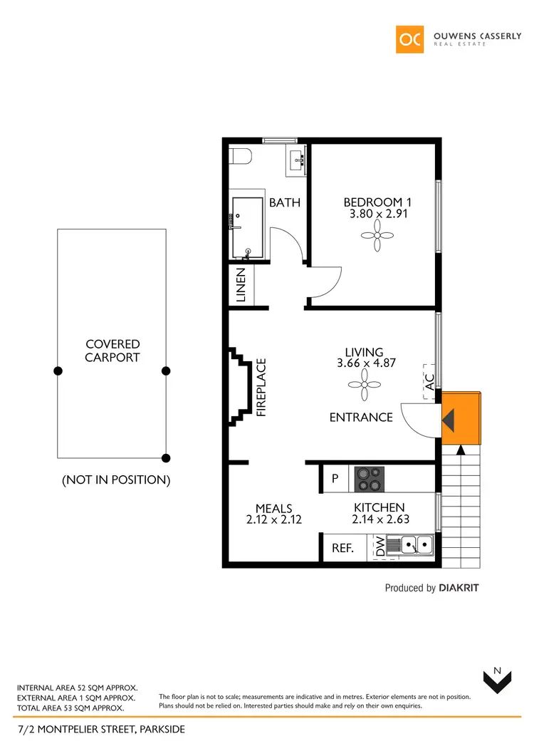 Floorplan of Homely unit listing, 7/2 Montpelier Street, Parkside SA 5063