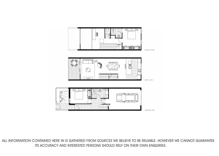 Floorplan of Homely townhouse listing, 9 Central Park Walk, Cheltenham VIC 3192