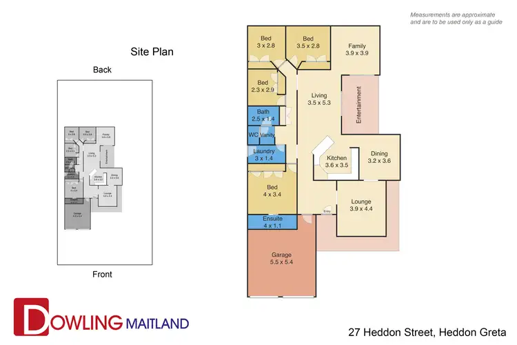 Floorplan of Homely house listing, 27 Heddon Street, Heddon Greta NSW 2321