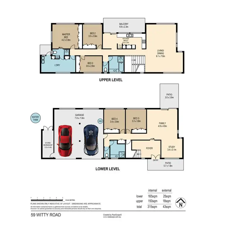 Floorplan of Homely house listing, 59 Witty Road, Moggill QLD 4070