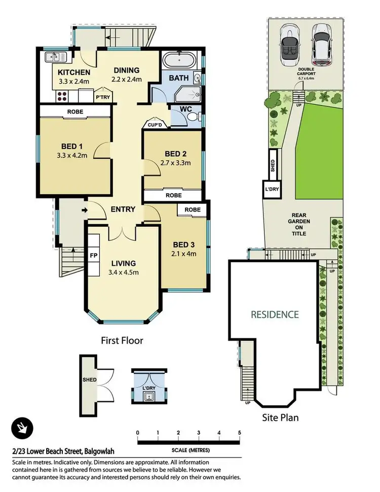 Floorplan of Homely apartment listing, 2/23 Lower Beach Street, Balgowlah NSW 2093
