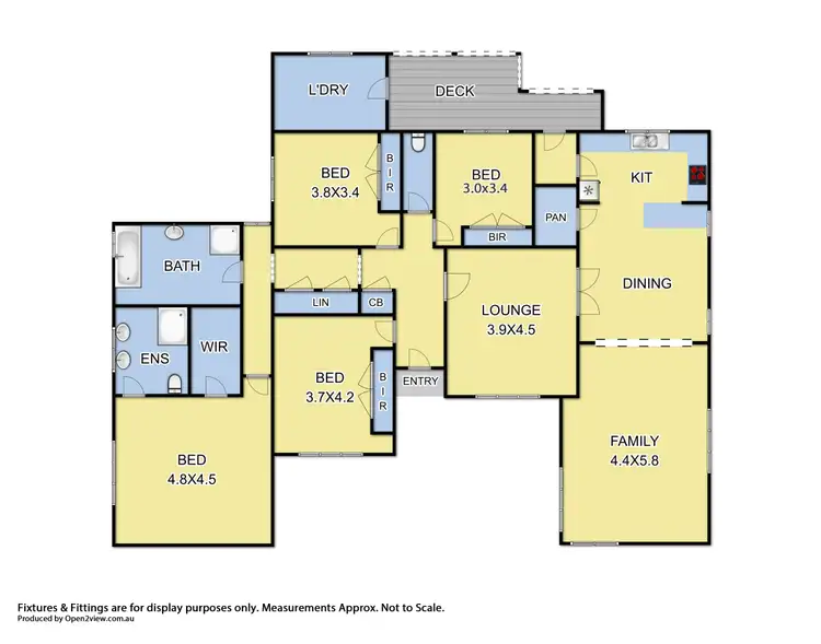 Floorplan of Homely rural property listing, 200 McDonalds Road, Catani VIC 3981