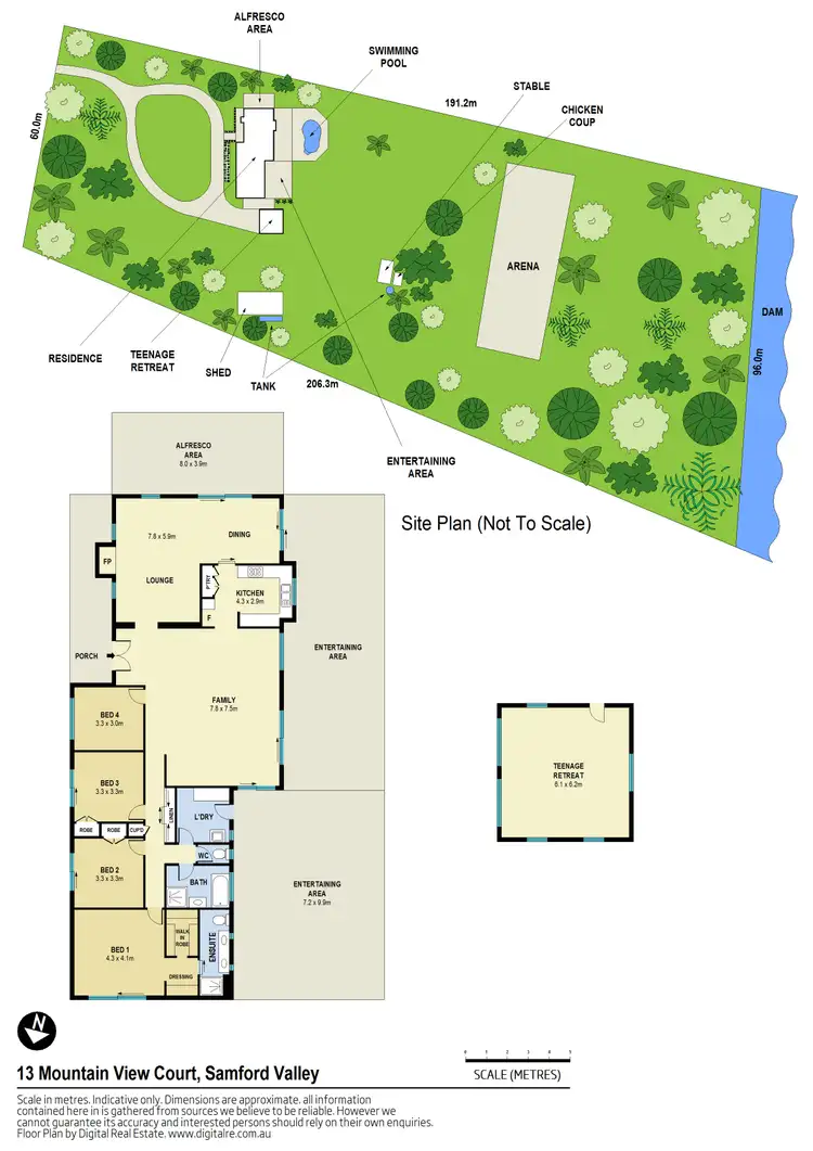 Floorplan of Homely house listing, 13 Mountain View Court, Samford Valley QLD 4520