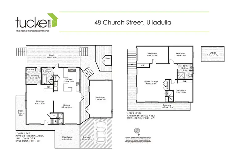 Floorplan of Homely house listing, 48 Church Street, Ulladulla NSW 2539