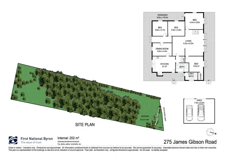 Floorplan of Homely house listing, 275 James Gibson Road, Clunes NSW 2480