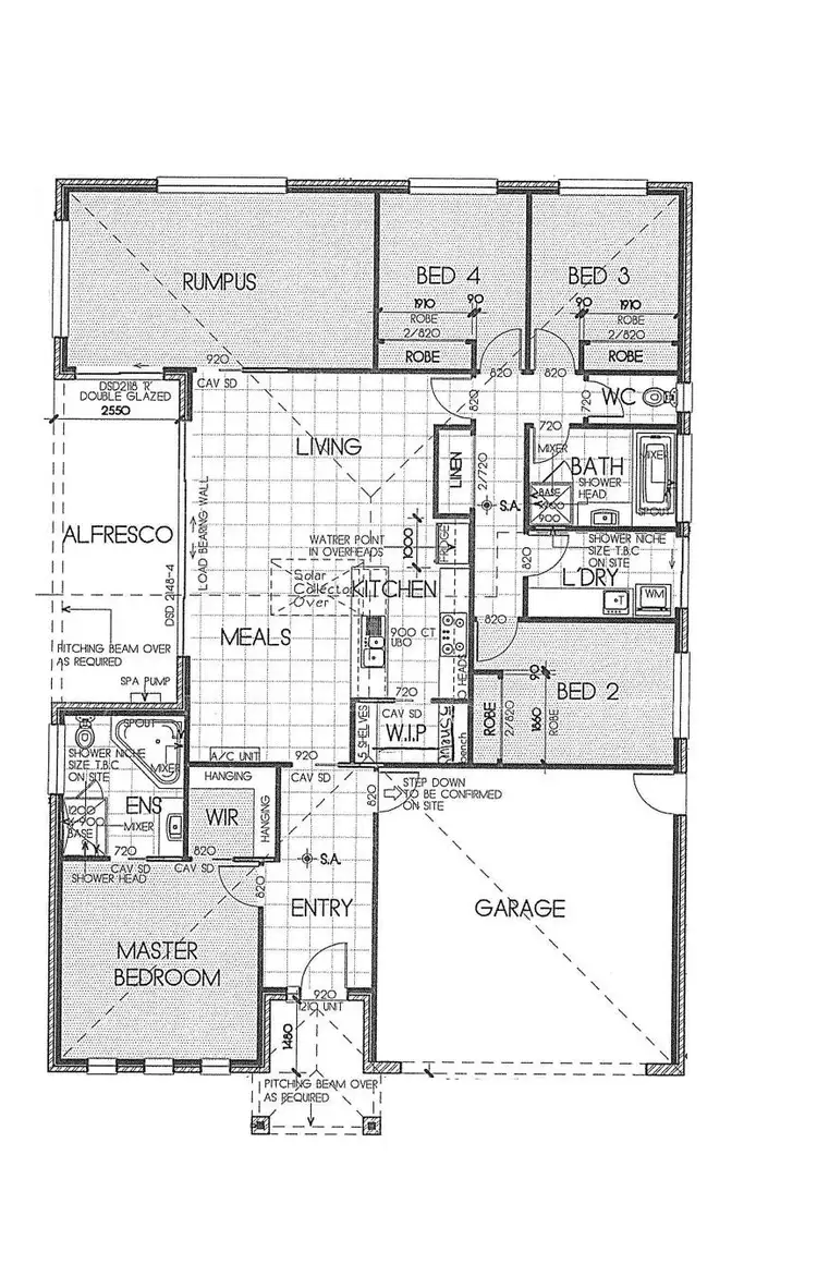 Floorplan of Homely house listing, 34 Grammar Drive, Traralgon VIC 3844