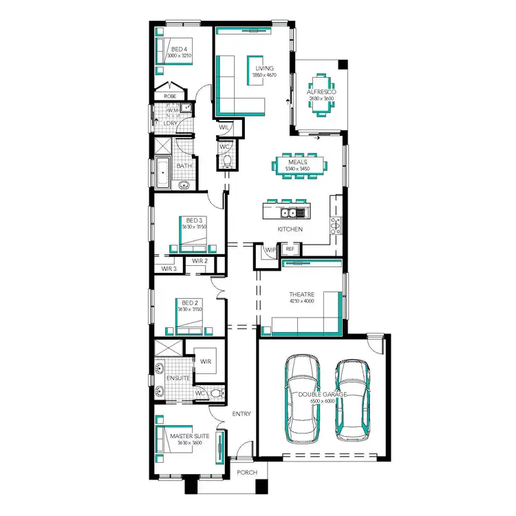 Floorplan of Homely house listing, Address available on request