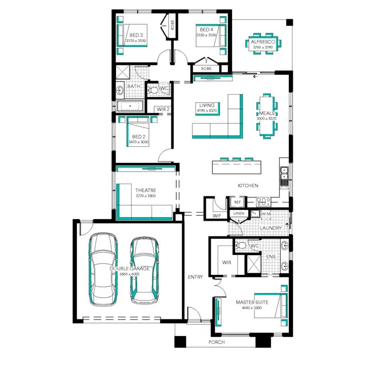 Floorplan of Homely house listing, Address available on request