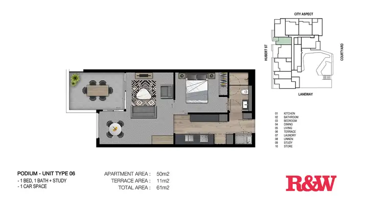 Floorplan of Homely apartment listing, 1406/4 Hubert Street, Woolloongabba QLD 4102