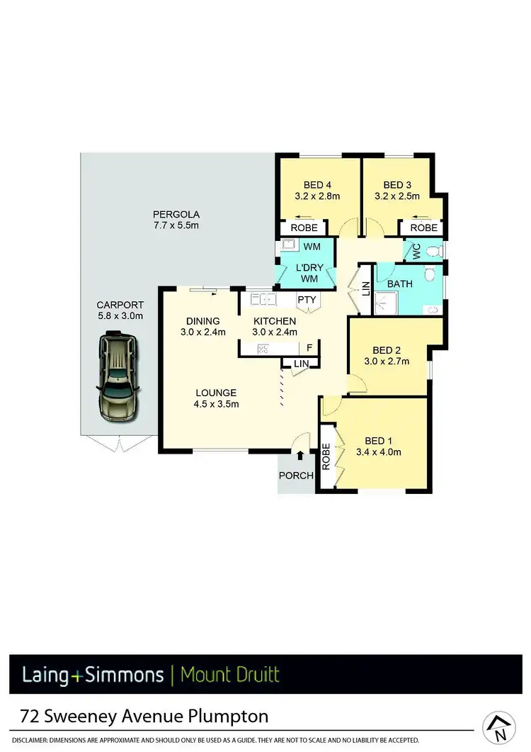 Floorplan of Homely house listing, 72 Sweeney Avenue, Plumpton NSW 2761