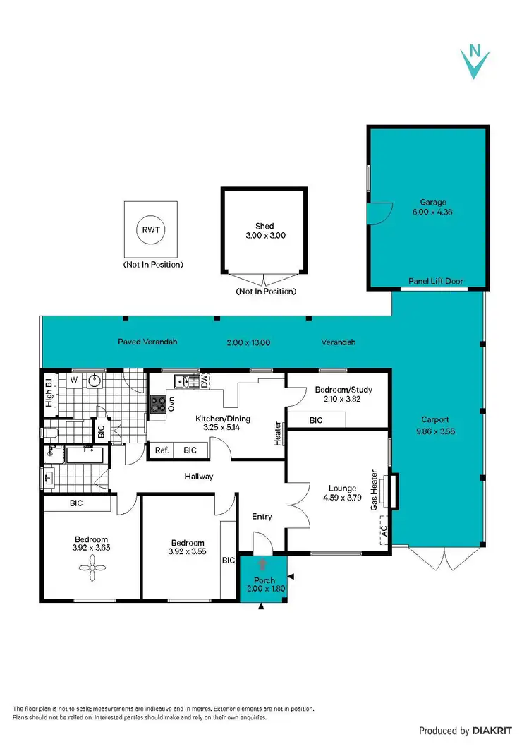 Floorplan of Homely house listing, 26 Shakespeare Avenue, Plympton Park SA 5038