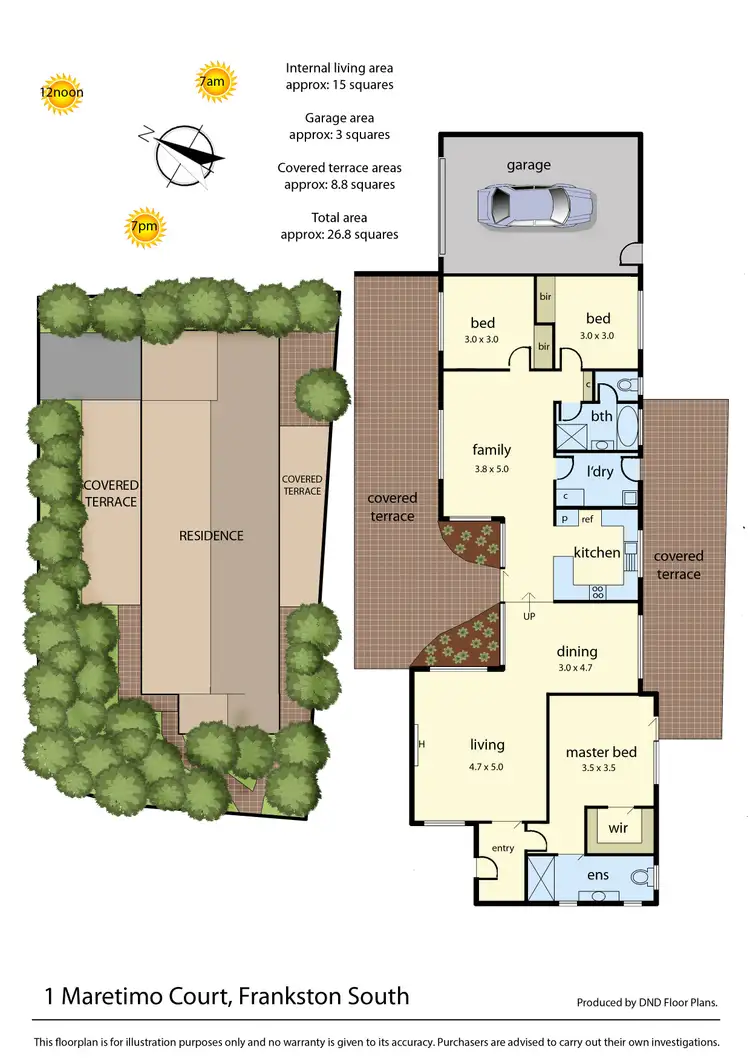 Floorplan of Homely house listing, 1 Maretimo Court, Frankston South VIC 3199