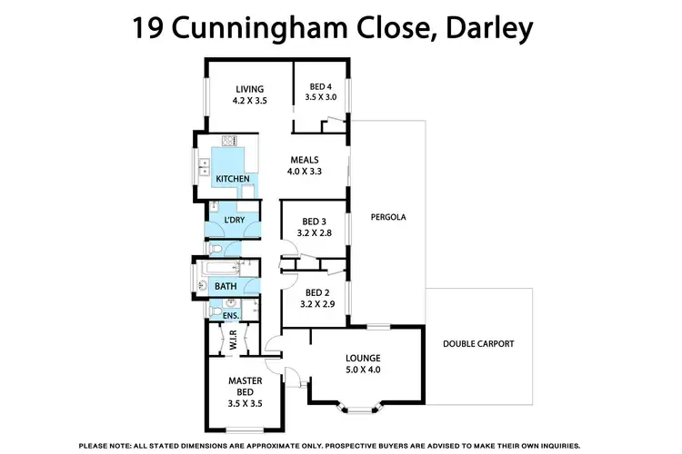 Floorplan of Homely house listing, 19 Cunningham Close, Bacchus Marsh VIC 3340