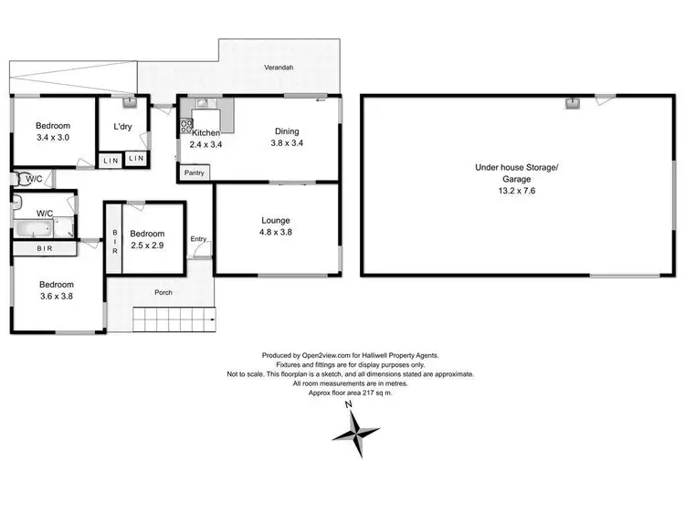 Floorplan of Homely house listing, 33 Manning Crescent, Devonport TAS 7310