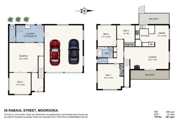Floorplan of Homely house listing, 38 Rabaul Street, Moorooka QLD 4105