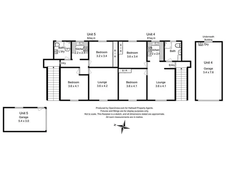 Floorplan of Homely unit listing, 4/74 Steele Street, Devonport TAS 7310