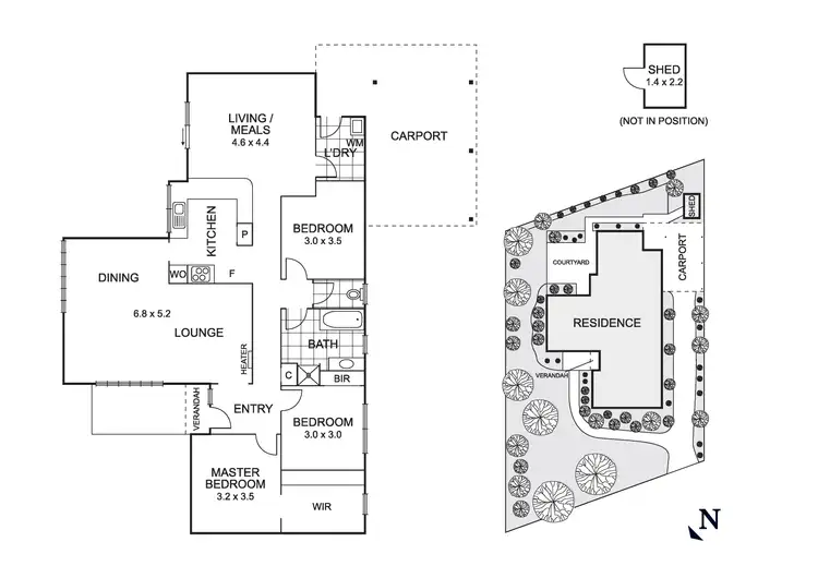 Floorplan of Homely house listing, 2 Howitt Court, Werribee VIC 3030