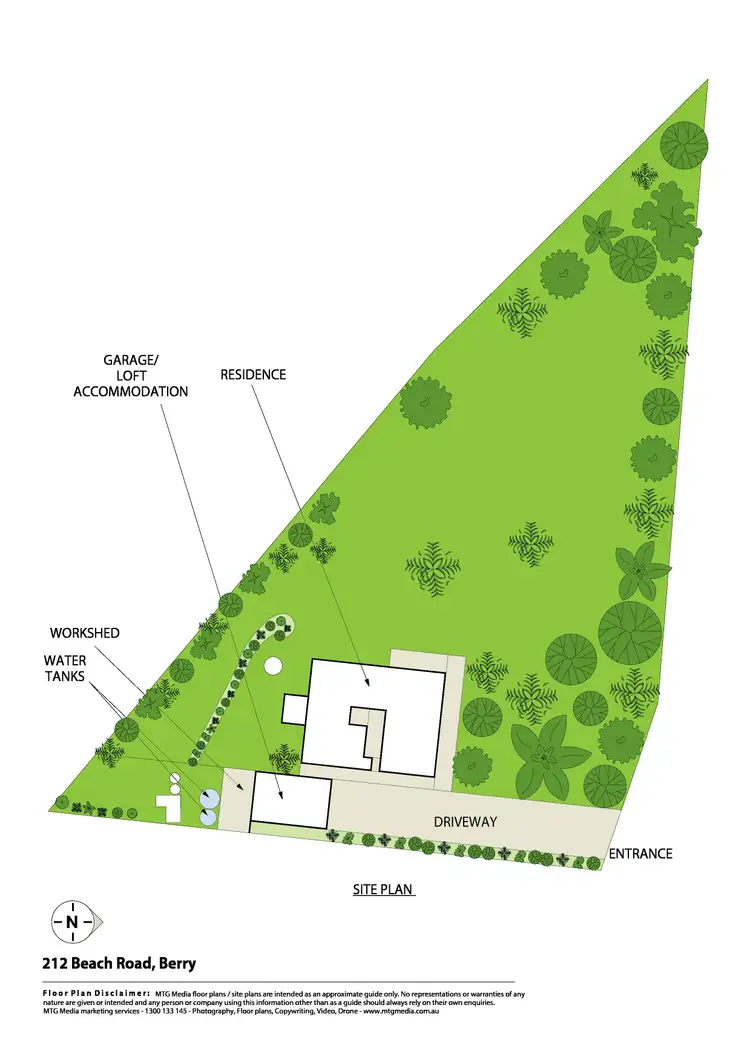 Floorplan of Homely house listing, 212 Beach Road, Berry NSW 2535