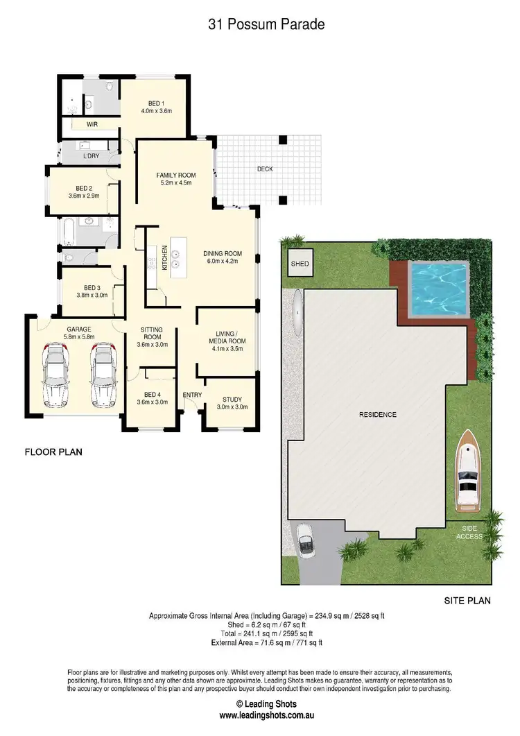 Floorplan of Homely house listing, 31 Possum Parade, North Lakes QLD 4509