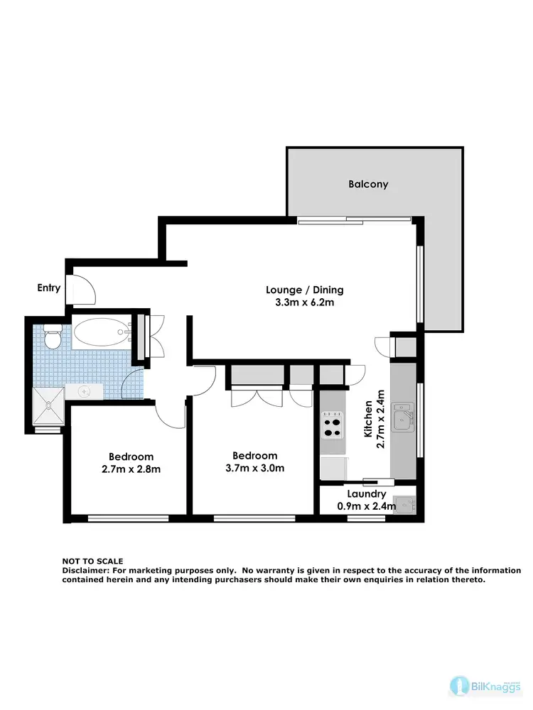 Floorplan of Homely apartment listing, 6/8 Ondine Close, Nelson Bay NSW 2315