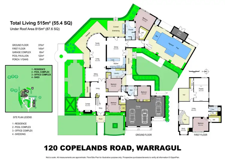 Floorplan of Homely rural property listing, 120 Copelands Road, Warragul VIC 3820